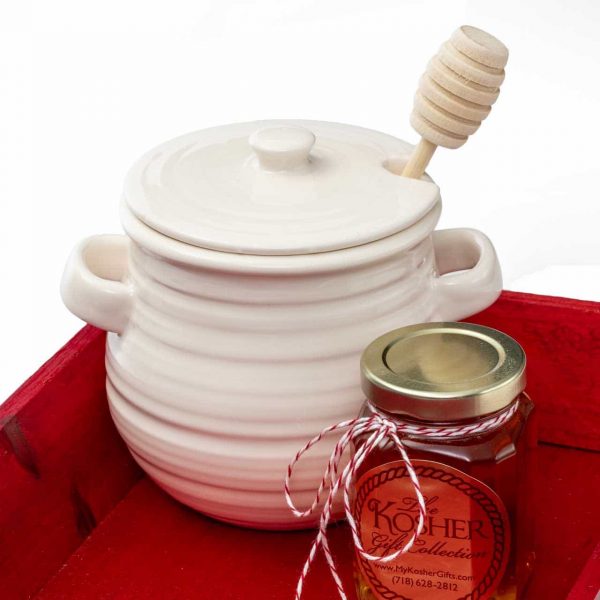 Ceramic Honey Jar Gift Set - Image 3