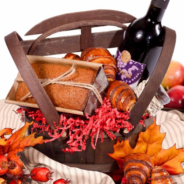 Festive Wine Basket - Image 2