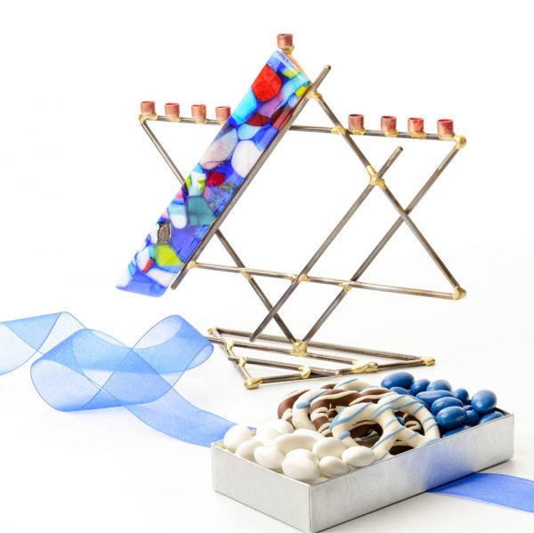 Rosenthal Jewish Star Menorah