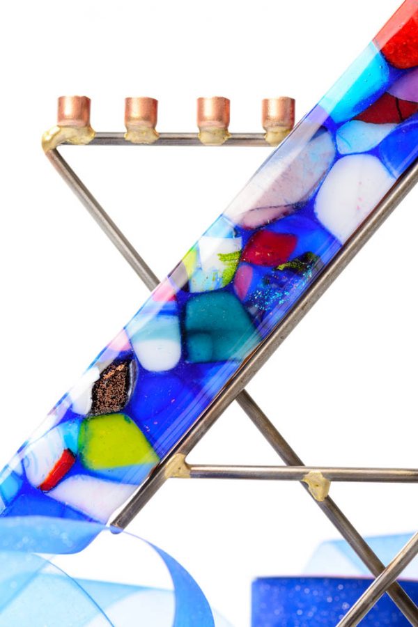 Rosenthal Jewish Star Menorah - Image 2